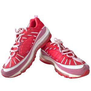 Nike Airmax 98 Pink Valentine's Day Edition Women Athletic Lace Shoes US Size 7